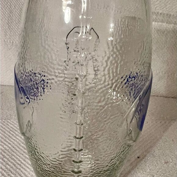 Miller Lite Ale House Football Shape Clear Drinking Glass Man Cave Pint Beer NFL - Picture 6 of 6
